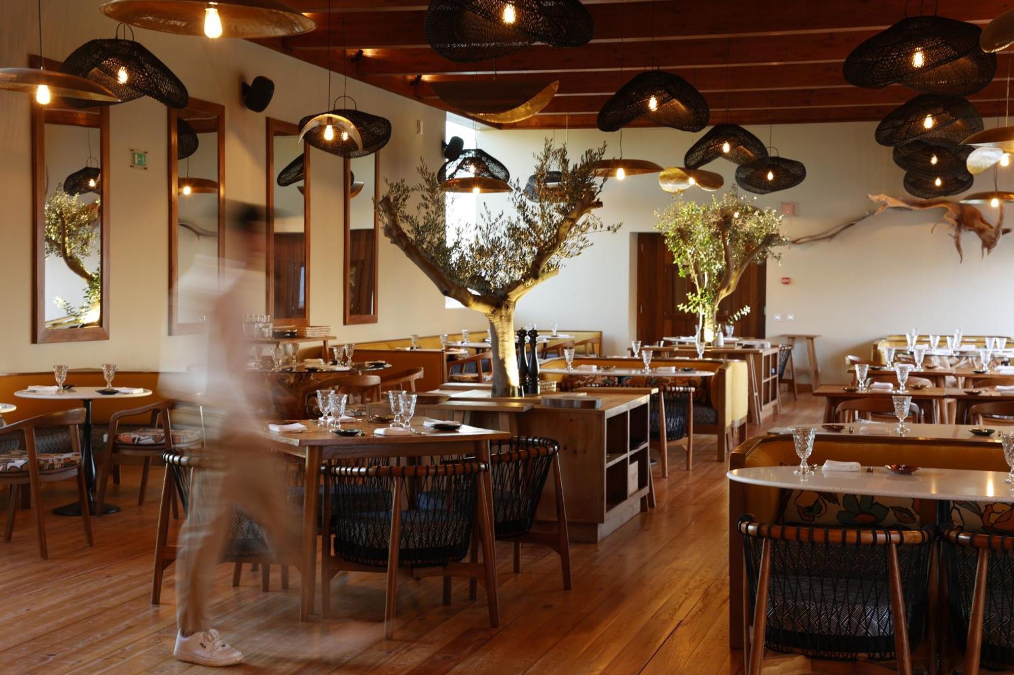 Praia do Canal Nature Resort Aljezur Exterior foto Interior of the restaurant