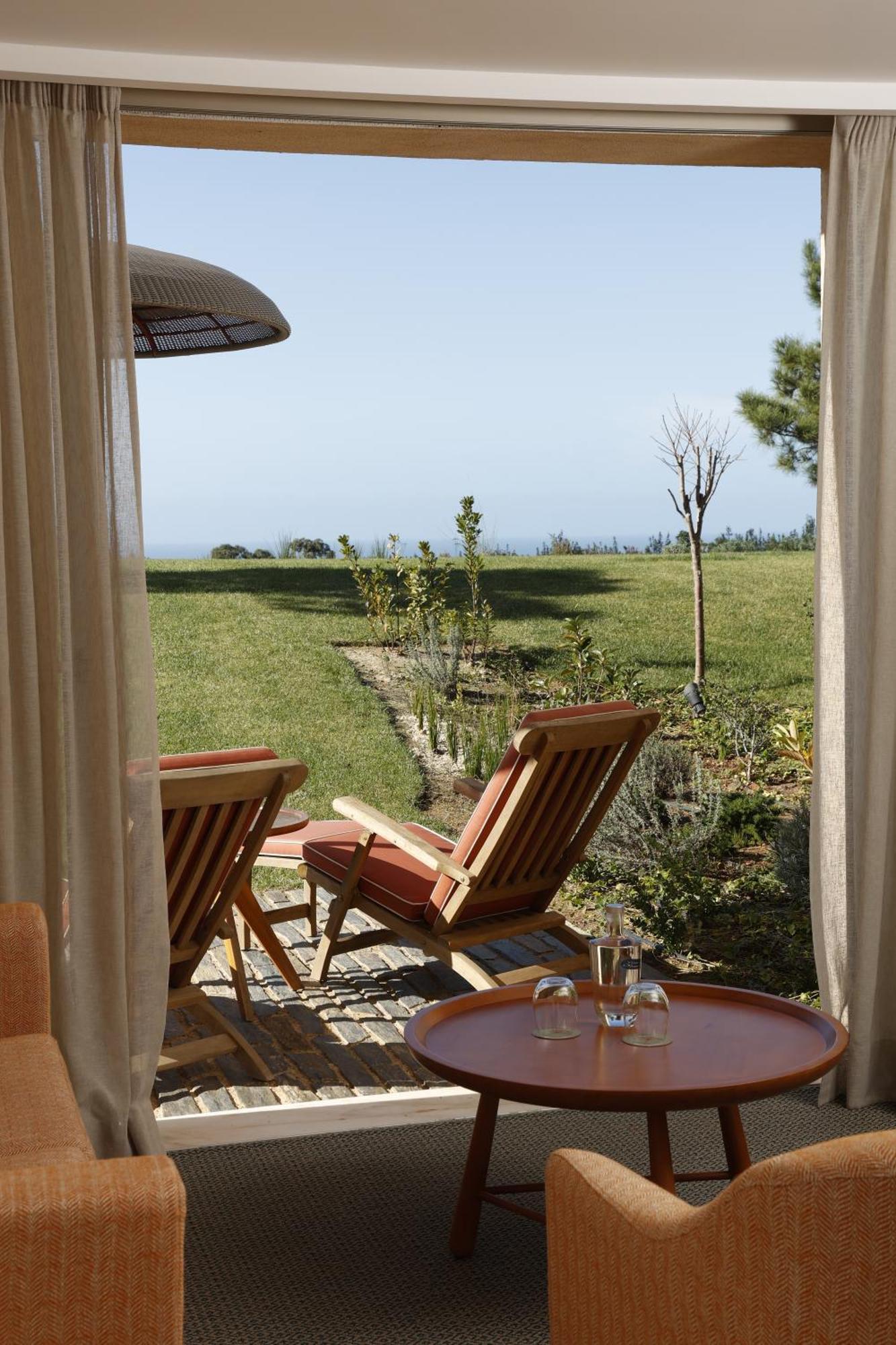 Praia do Canal Nature Resort Aljezur Exterior foto View from a room at the hotel